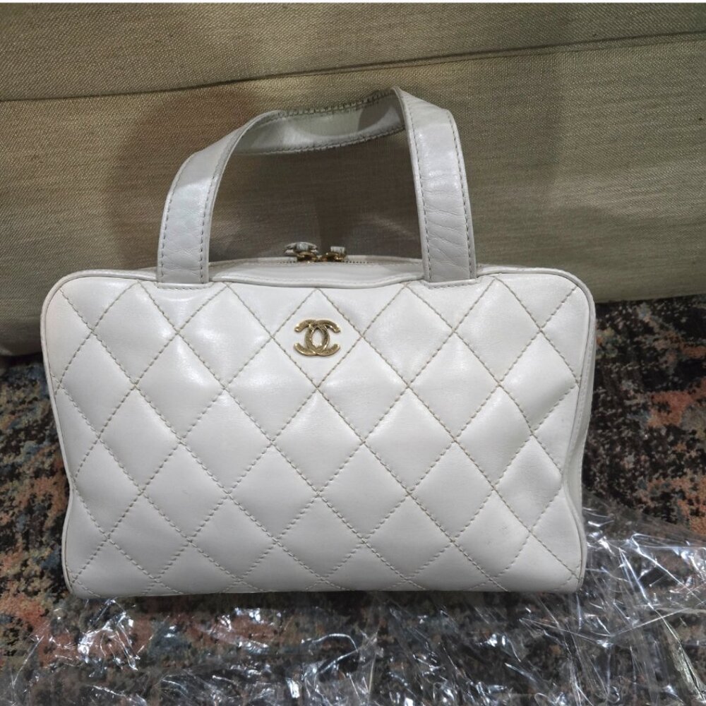 Preloved Chanel Bowler Handbag